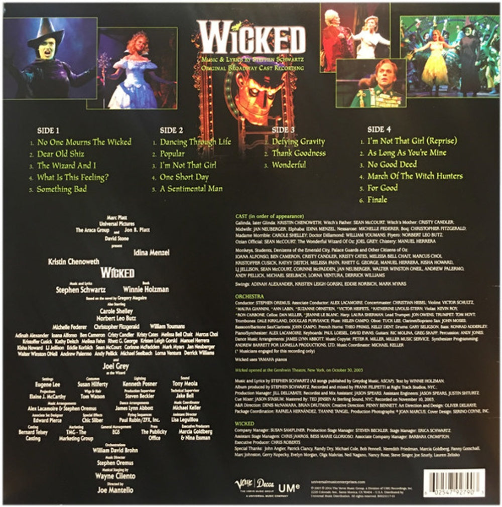 Wicked - Original Cast Recording (2-LP Vinyl)