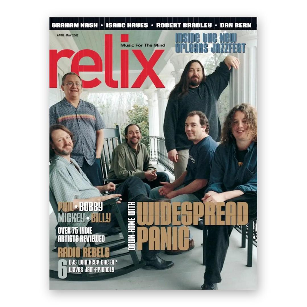Widespread Panic - April/May 2002 Relix Issue