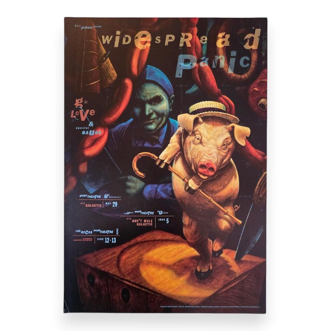 Widespread Panic, G Love & Special Sauce – 1998 Tour by Randal Chavez (May 29, Jun 5, 12–13, 1998)