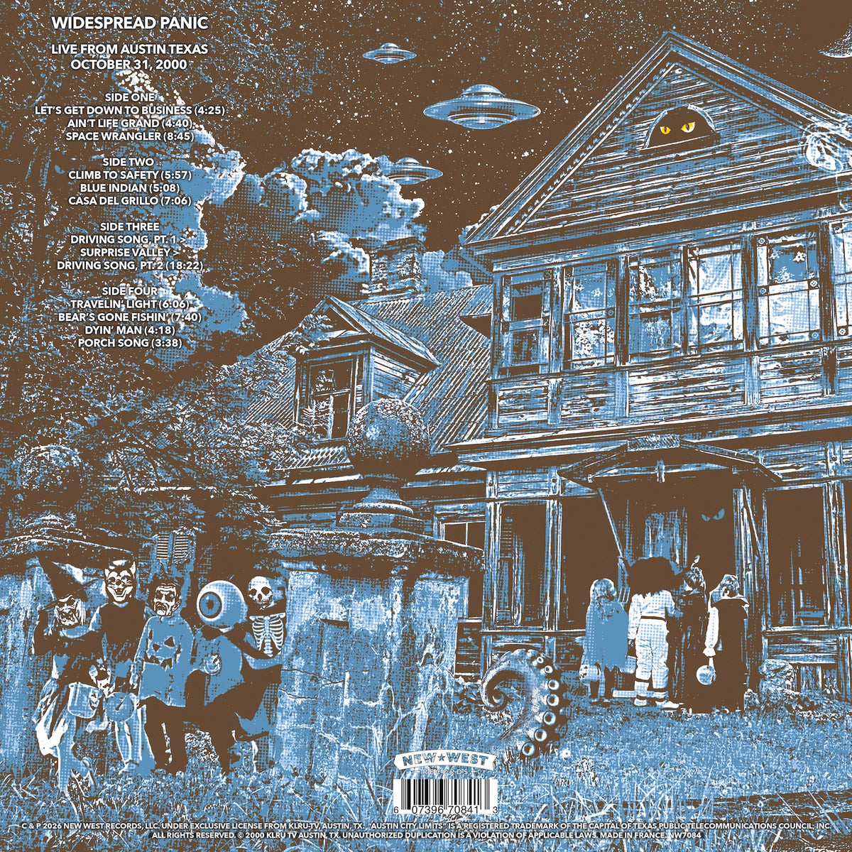 Widespread Panic – Live from Austin, TX (Relix-Exclusive Splatter 2-LP Vinyl)