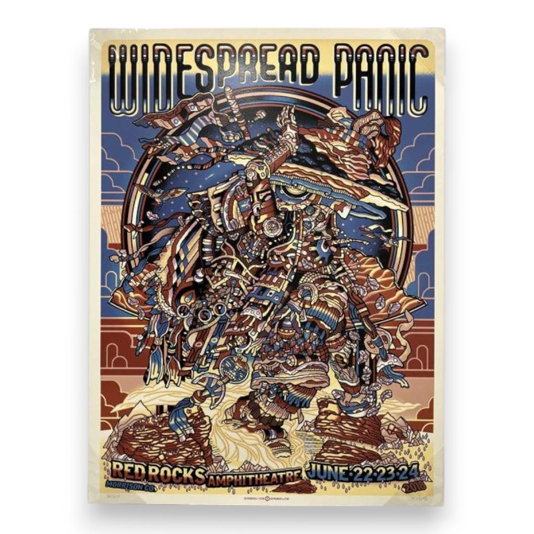 Widespread Panic – Red Rocks Amphitheatre, Morrison (Jun 22–24, 2018) by Guy Burwell