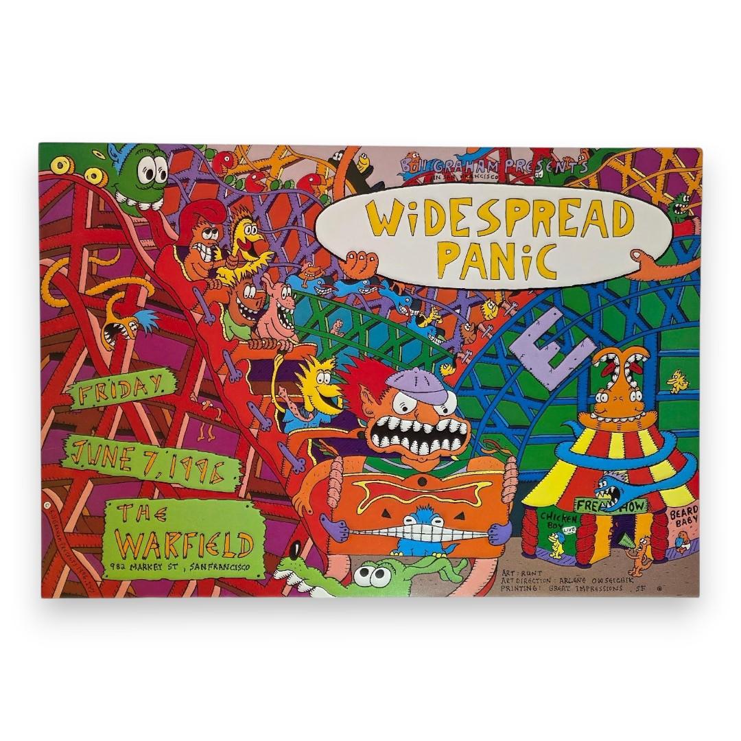 Widespread Panic – The Warfield, San Francisco (Jun 7, 1996) by Runt