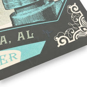 Widespread Panic, Tuscaloosa Amphitheater, Tuscaloosa, AL by Status Serigraph | October 3, 2013 | Concert Poster