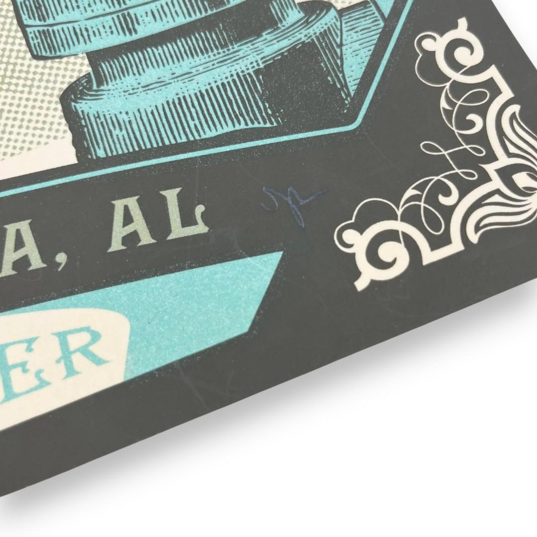 Widespread Panic, Tuscaloosa Amphitheater, Tuscaloosa, AL by Status Serigraph | October 3, 2013 | Concert Poster