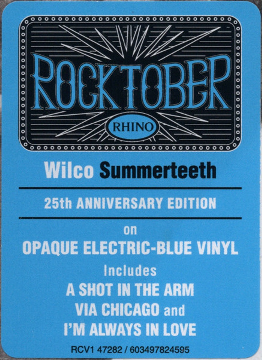 Wilco – Summerteeth (Blue 2-LP Vinyl) - Close-Up