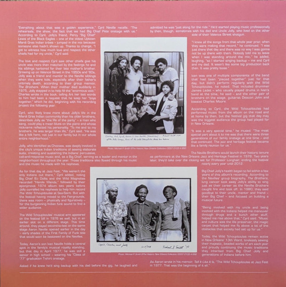 Wild Tchoupitoulas / The Neville Brothers – New Orleans 77 (LP Vinyl)