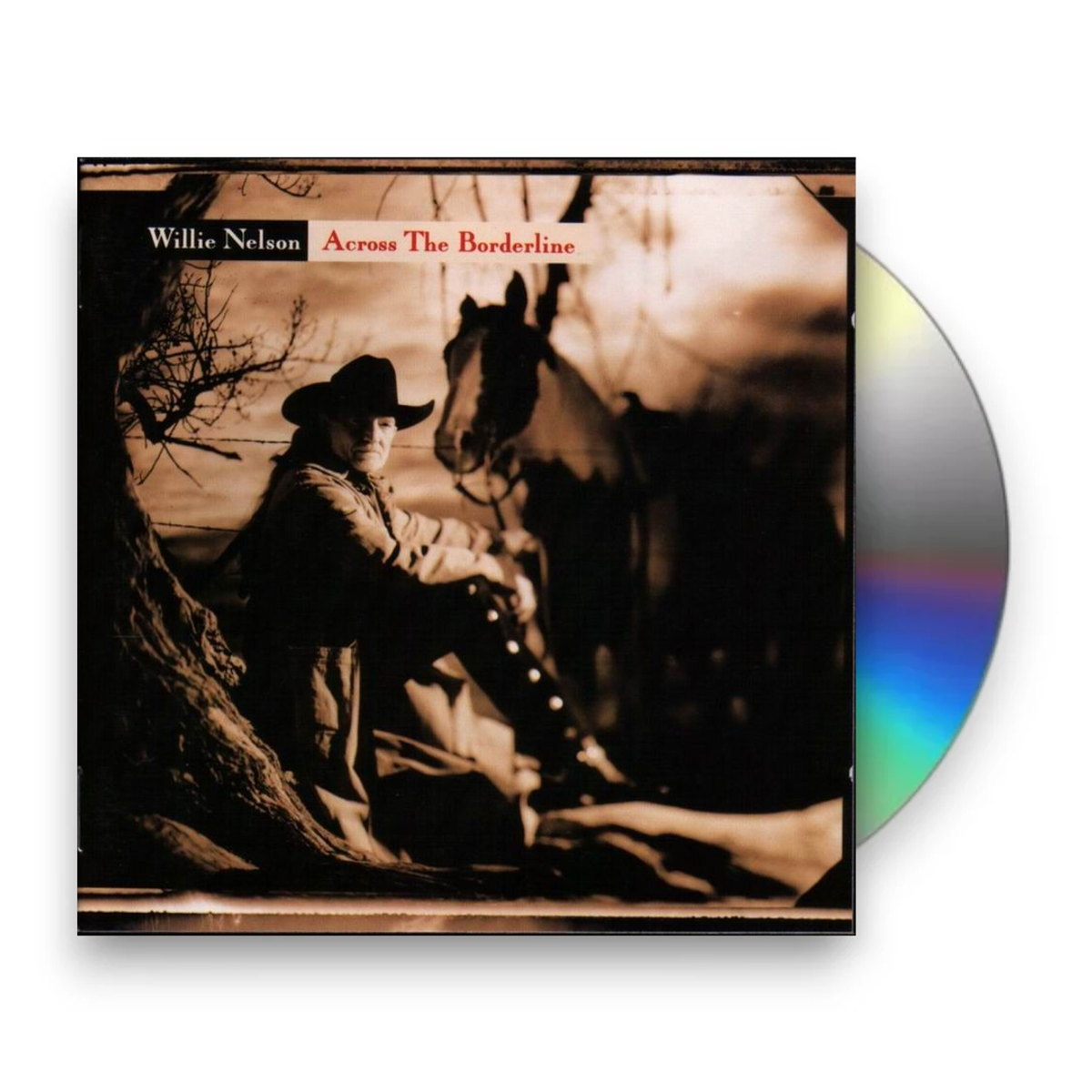 Willie Nelson – Across The borderline (CD) - Front