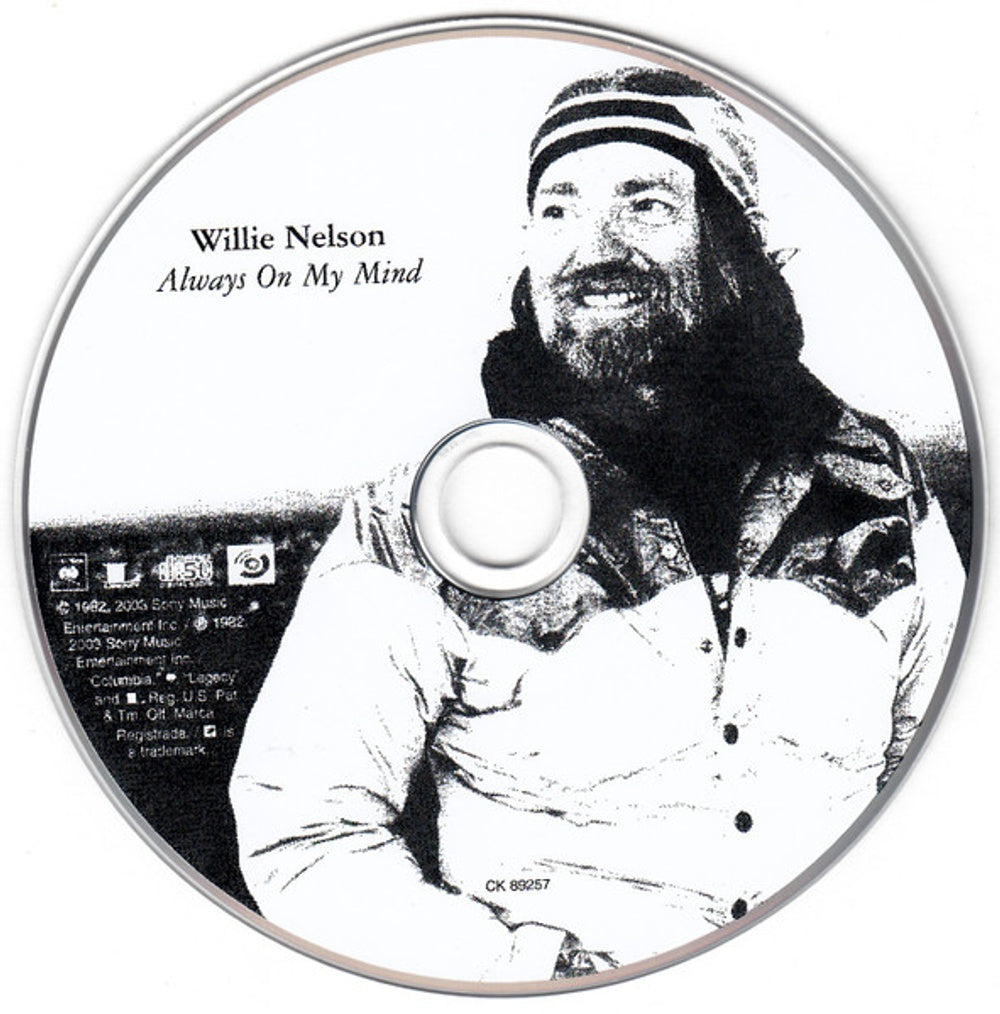 Willie Nelson – Always On My Mind (CD) - Alternate View