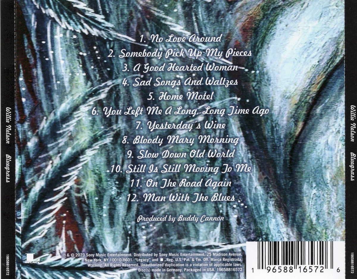 Willie Nelson – Bluegrass (CD) - Detail