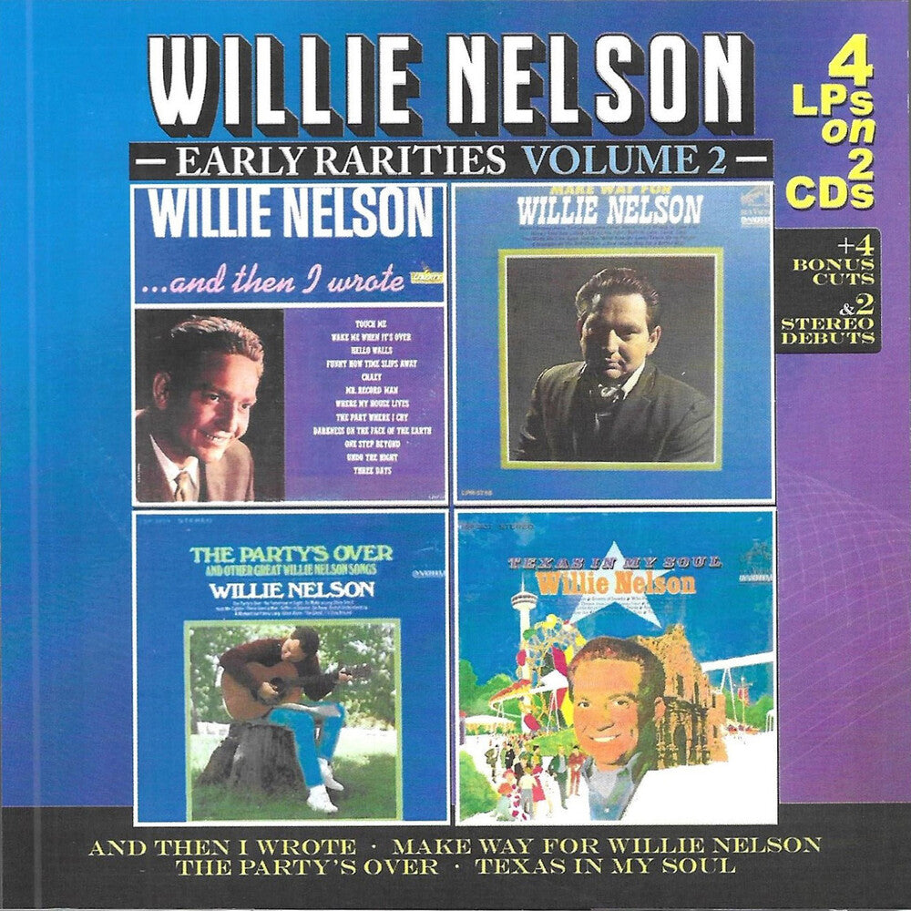 Willie Nelson – Early Rarities 2 (2-CD) - Back
