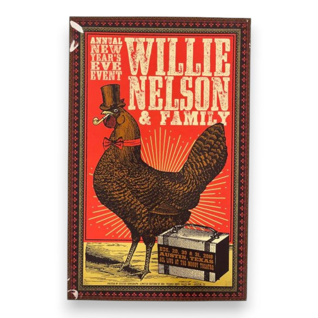 Willie Nelson & Family – ACL Live at The Moody Theater, Austin (Dec 29–31, 2015) by Justin Helton
