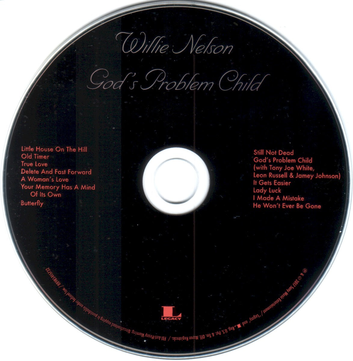 Willie Nelson – God's Problem Child (CD) - Detail