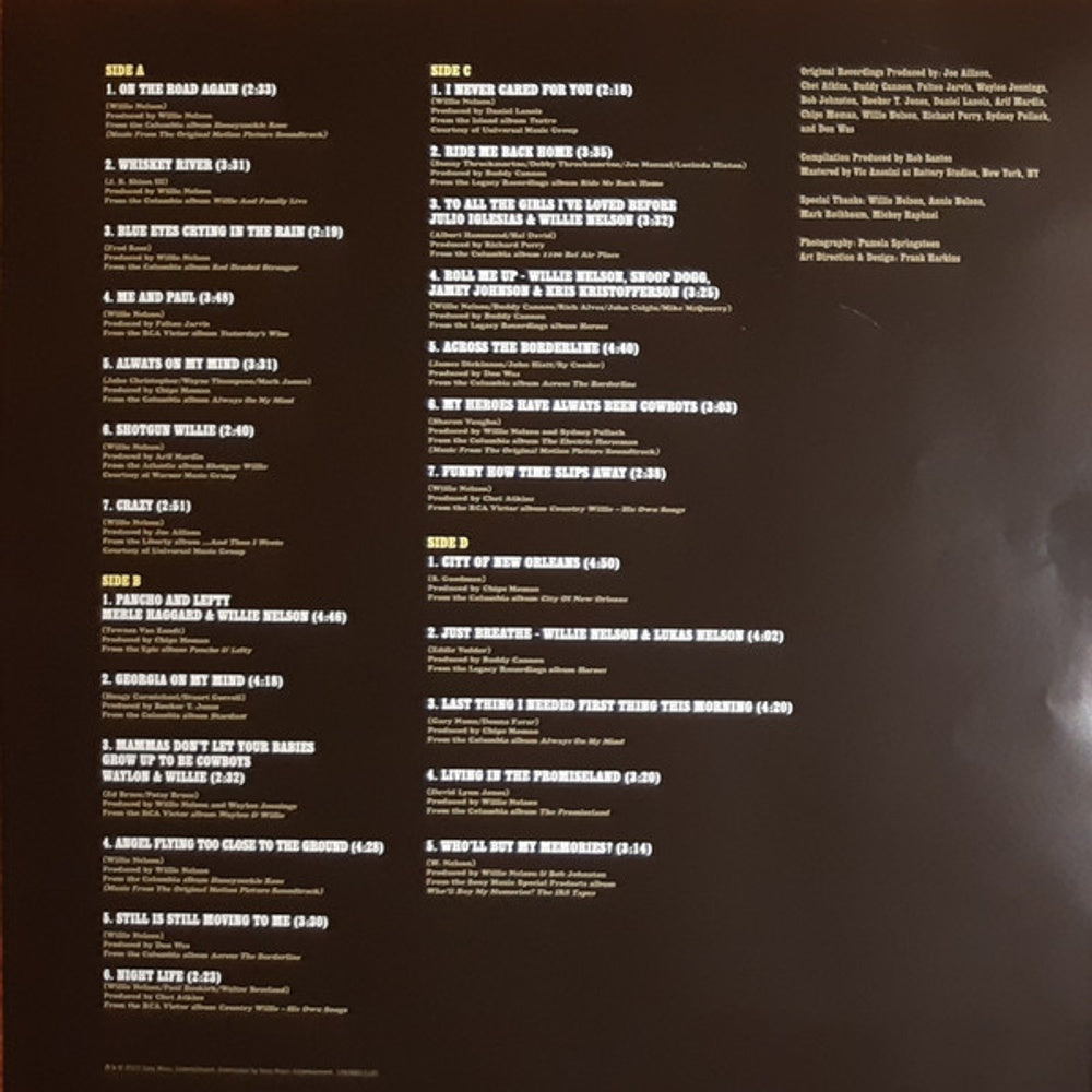 Willie Nelson – Greatest Hits (2-LP Vinyl) - Detail