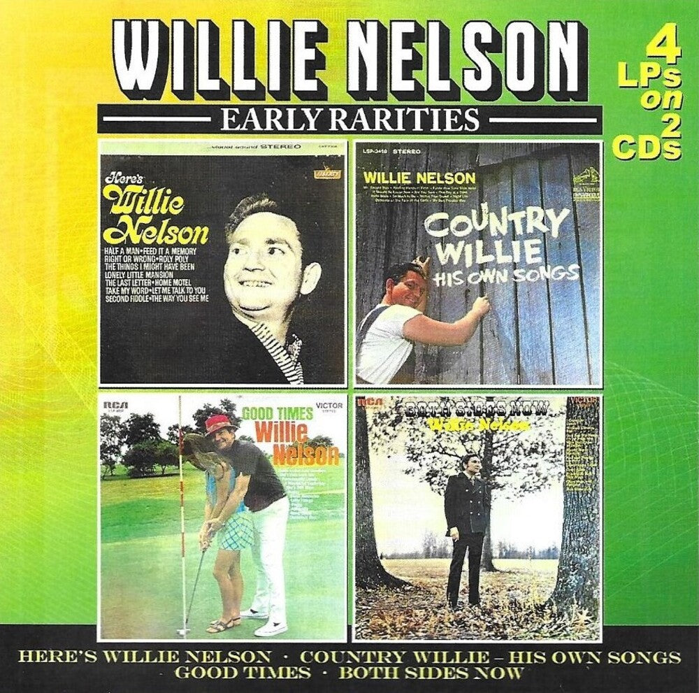 Willie Nelson – Here's Willie Nelson / Country Willie / Good Times (2-CD) - Back