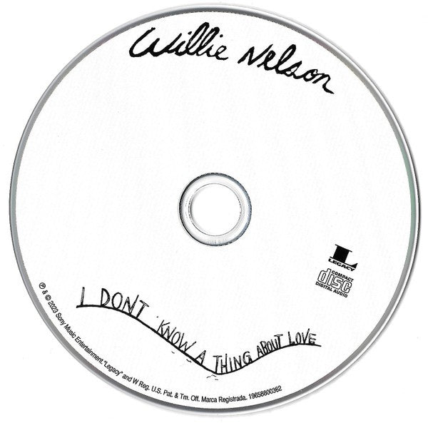 Willie Nelson – I Don’t Know A Thing About Love: The Songs of Harlen Howard (CD) - Detail