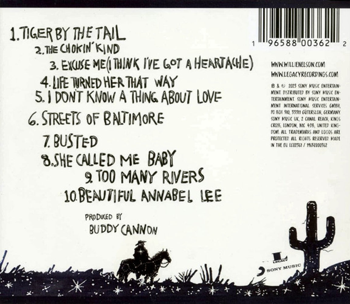 Willie Nelson – I Don’t Know A Thing About Love: The Songs of Harlen Howard (CD) - Alternate View