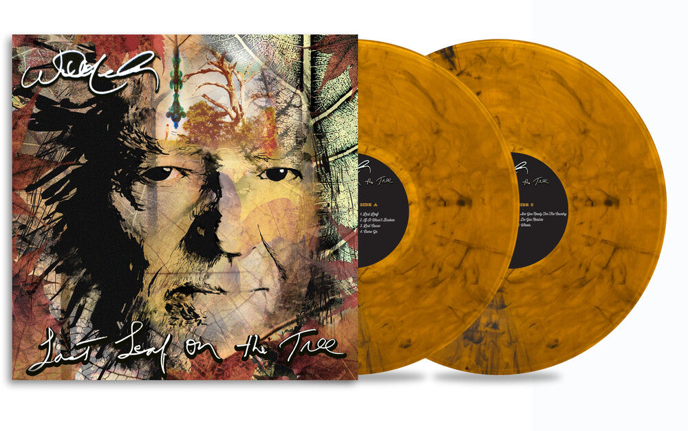 Willie Nelson – Last Leaf On The Tree (Amber Fossil Colored 2-LP Vinyl) - Front