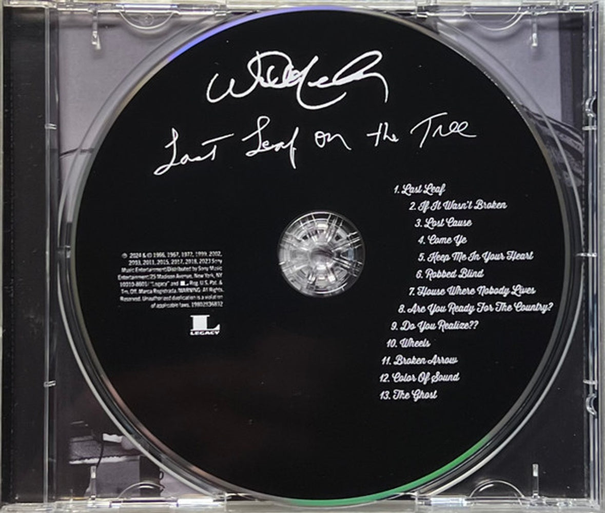 Willie Nelson – Last Leaf On The Tree (CD) - Alternate View