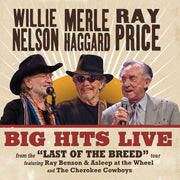 Willie Nelson / Merle Haggard / Ray Price – Big Hits Live From The Last Of The Breed Tour (LP Vinyl) - Back