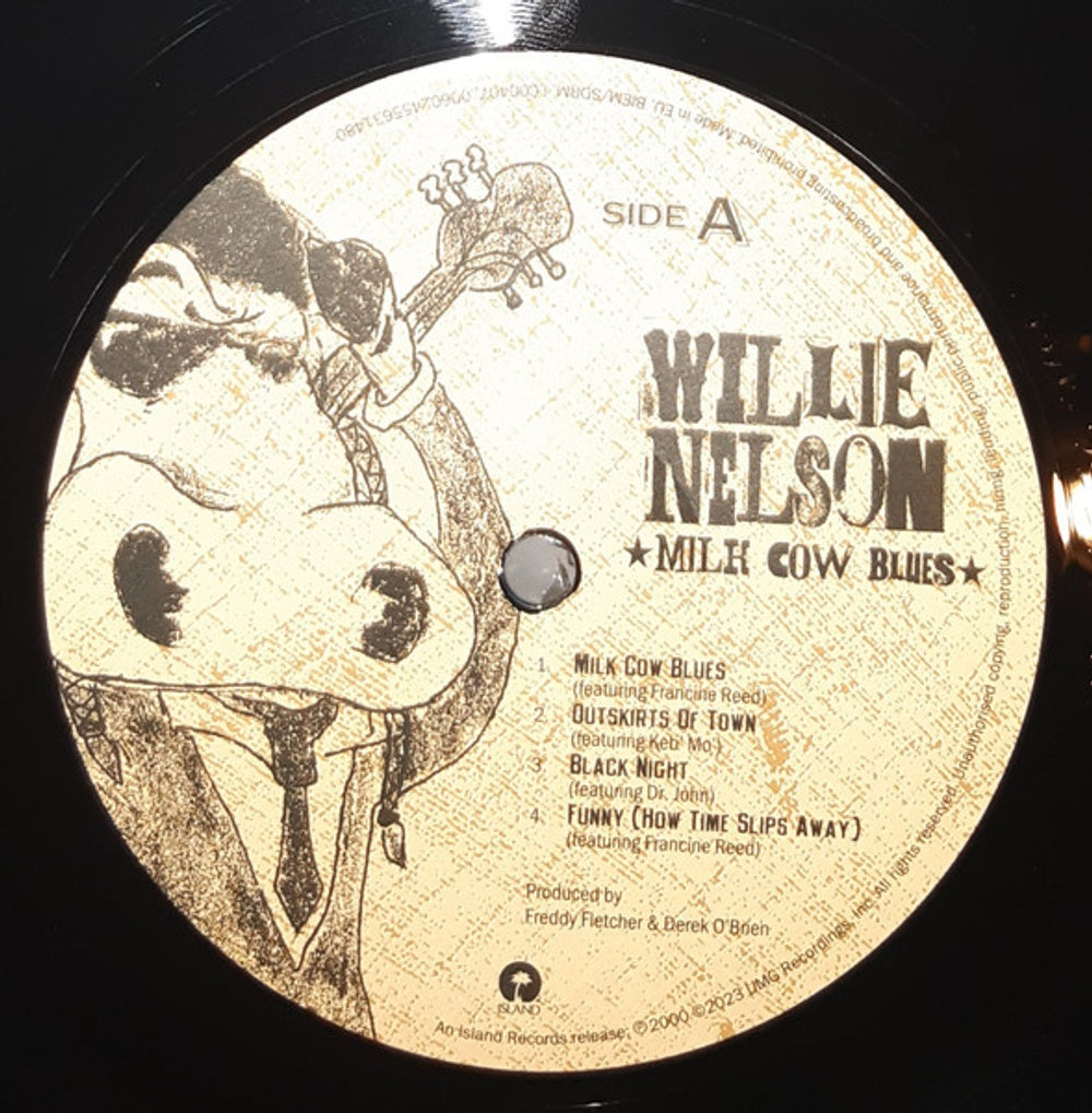 Willie Nelson – Milk Cow Blues (2-LP Vinyl) - Alternate View