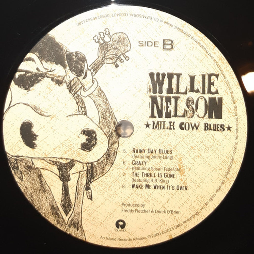 Willie Nelson – Milk Cow Blues (2-LP Vinyl) - Close-Up