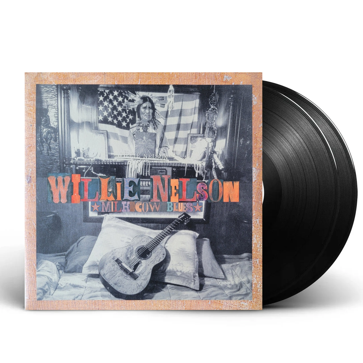Willie Nelson – Milk Cow Blues (2-LP Vinyl) - Front