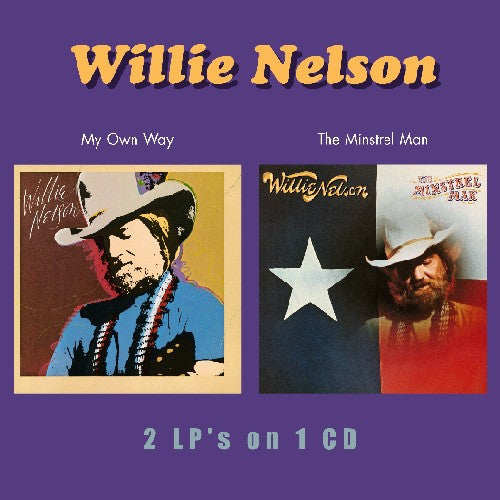 Willie Nelson – My Own Way/The Minstrel Man (CD) - Back