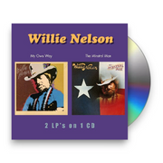 Willie Nelson – My Own Way/The Minstrel Man (CD) - Front