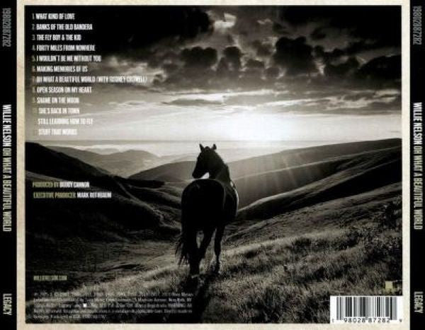 Willie Nelson – Oh What A Beautiful World (LP Vinyl) - Back