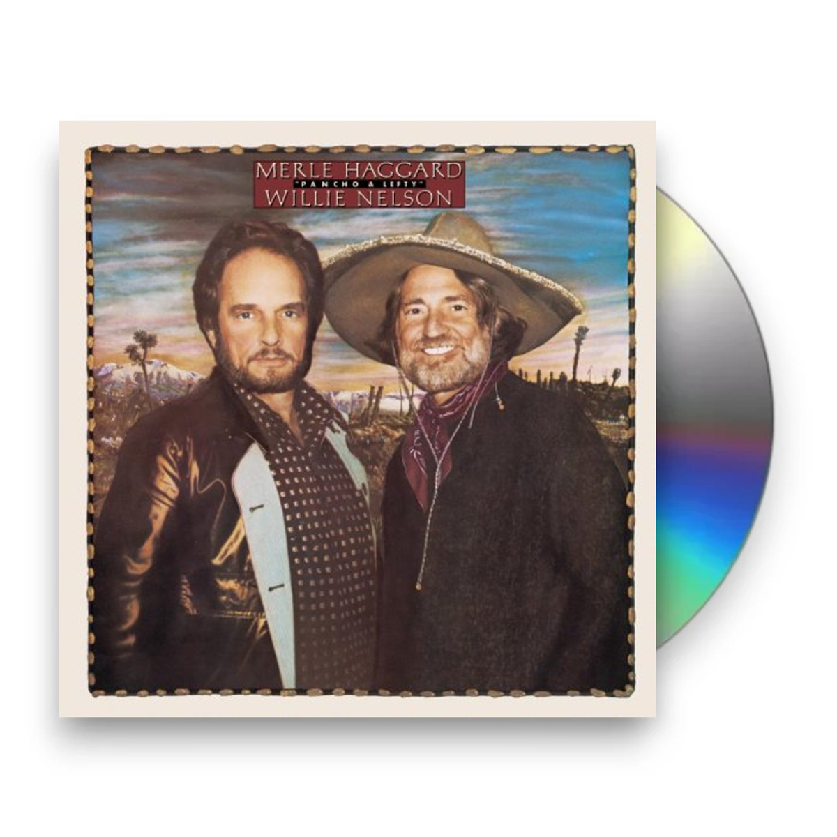 Willie Nelson – Pancho and Lefty (CD) - Front