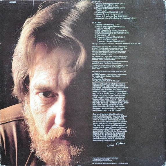 Willie Nelson – Phases And Stages (LP Vinyl) - Detail