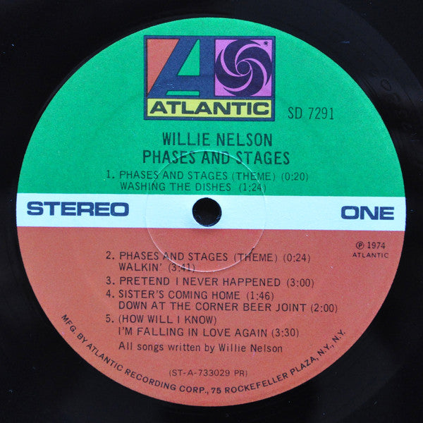Willie Nelson – Phases And Stages (LP Vinyl) - Alternate View