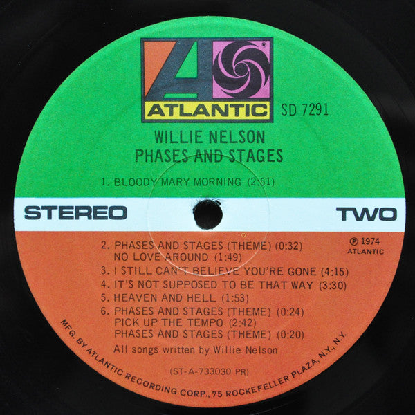 Willie Nelson – Phases And Stages (LP Vinyl) - Close-Up
