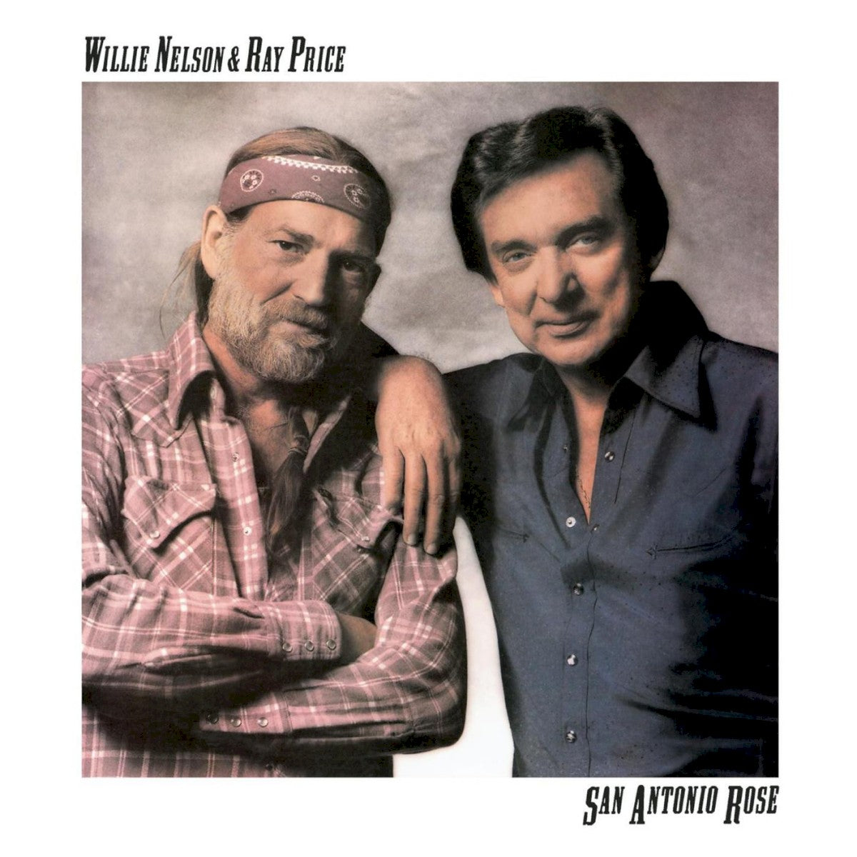 Willie Nelson & Ray Price – San Antonio Rose (CD) - Back