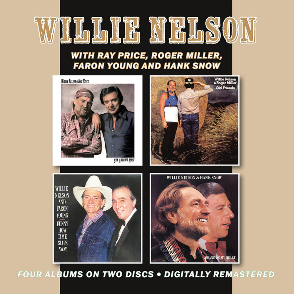 Willie Nelson – San Antonio Rose / Old Friends / Funny How Time (CD) - Back