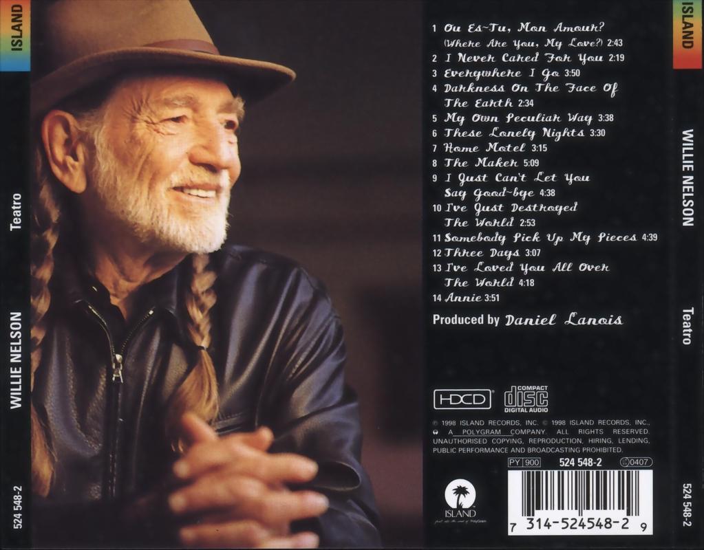 Willie Nelson – Teatro (LP Vinyl) - Detail