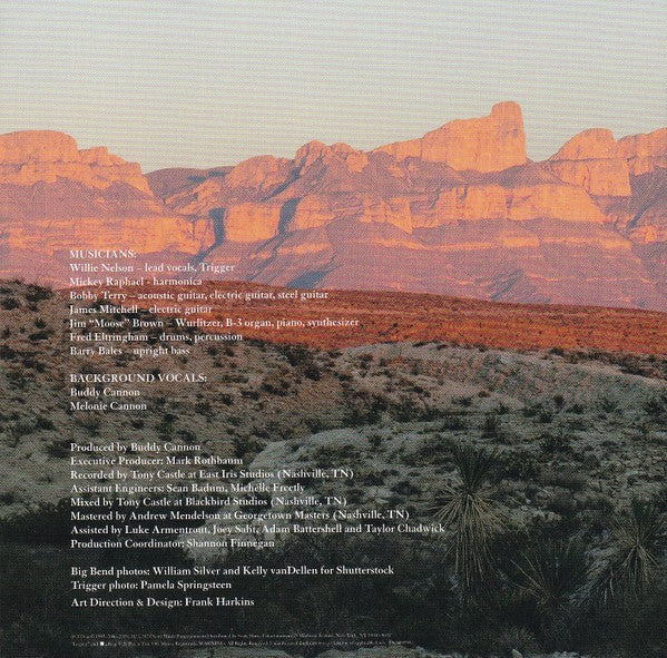 Willie Nelson – The Border (CD) - Detail