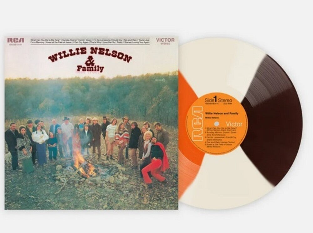 Willie Nelson – Willie Nelson & Family (180-Gram Campfire Quad LP Vinyl)