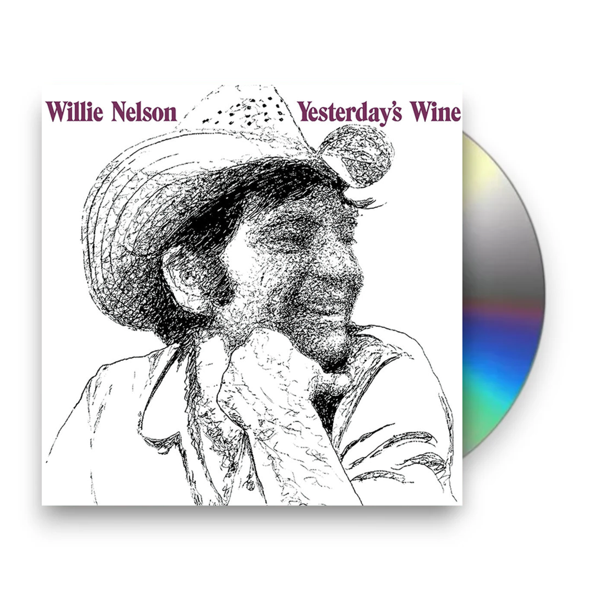 Willie Nelson – Yesterday's Wine (CD) - Front