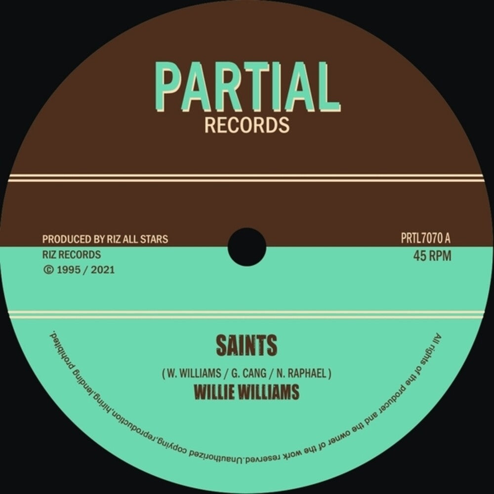 Willie Williams – Saints (Ep 7" Vinyl)