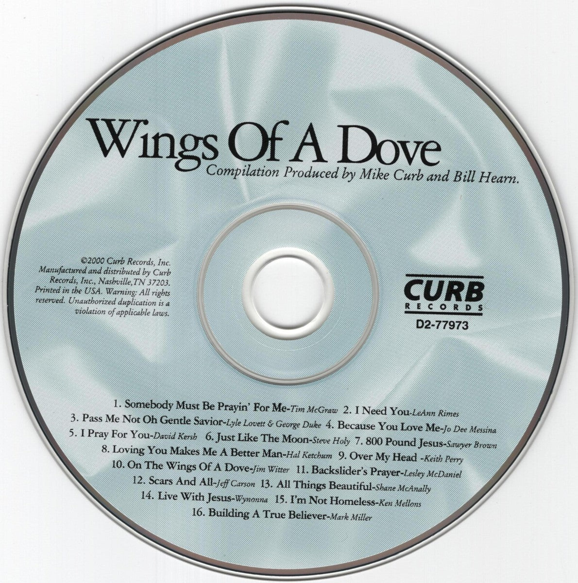 Wings Of A Dove – Wings Of A Dove (CD) - Alternate View