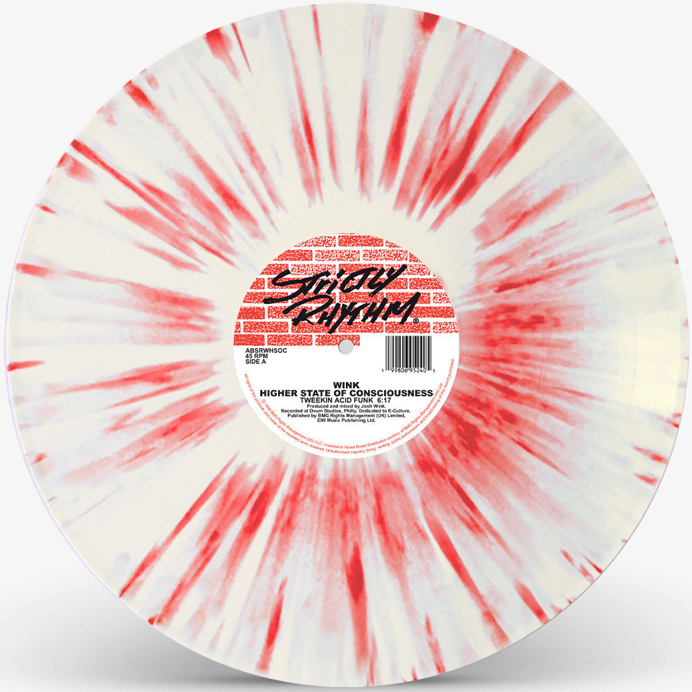 Wink – Higher State Of Consciousness (Colored, Red, Wht 12" Vinyl)