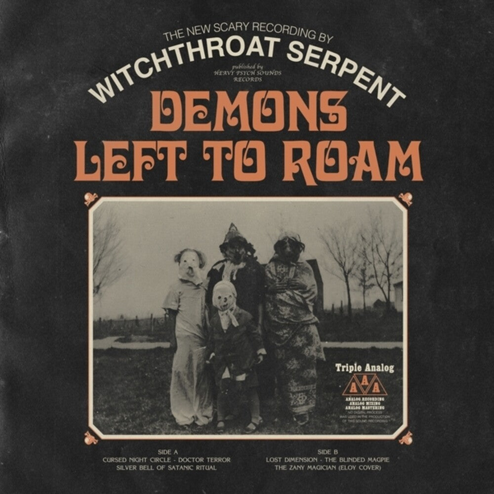Witchthroat Serpent – Demons Left To Roam (Clear, Limited Edition, Org LP Vinyl)