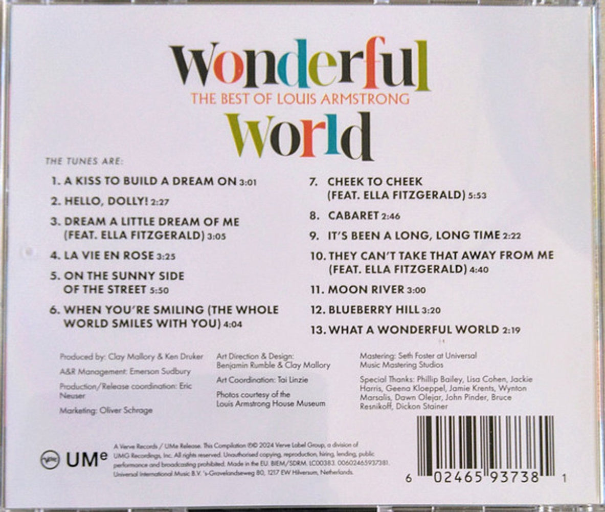 Wonderful World: The Best Of Louis Armstrong (CD)