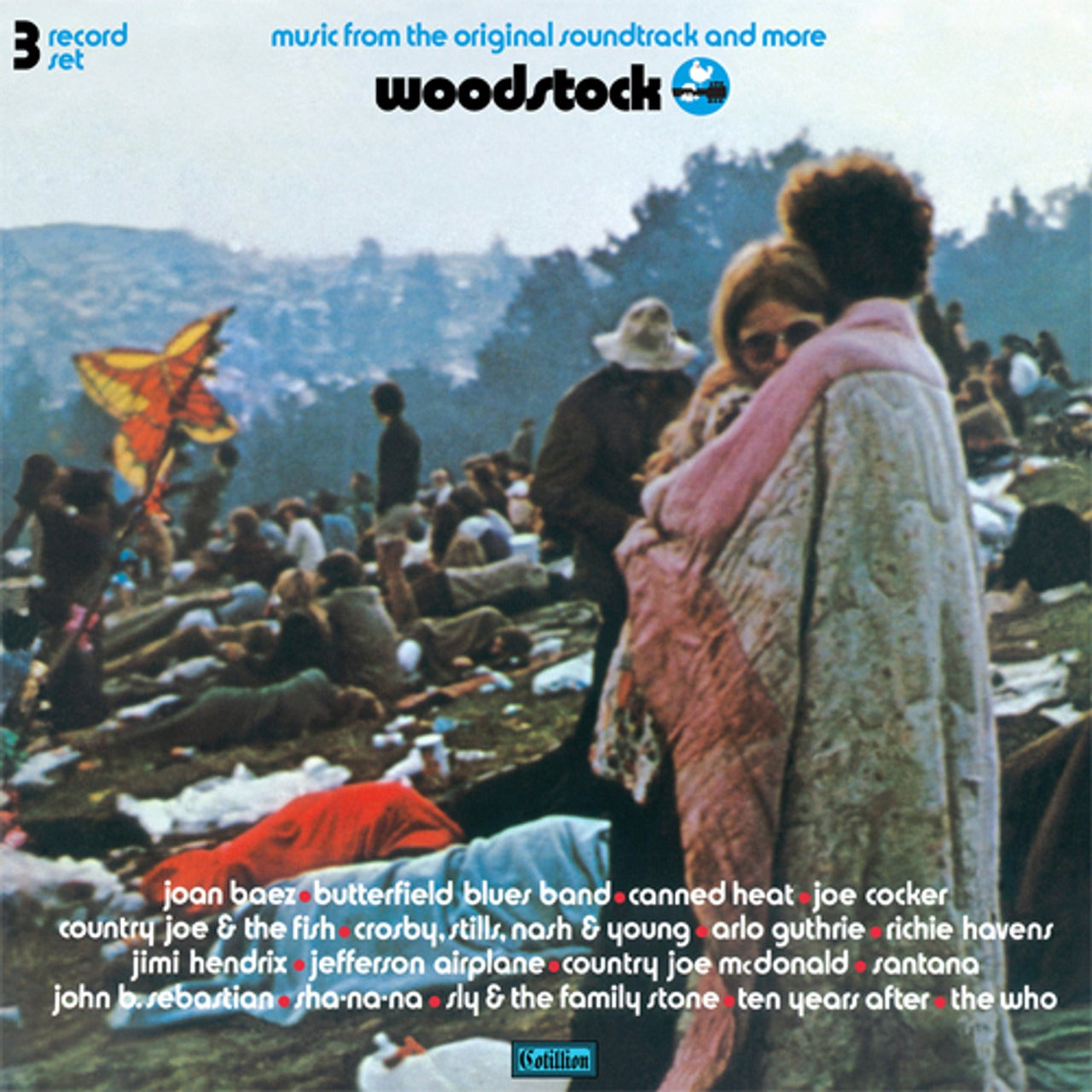 Woodstock: Music from the Original Soundtrack and More – Various Artists (3-LP 180g Vinyl)