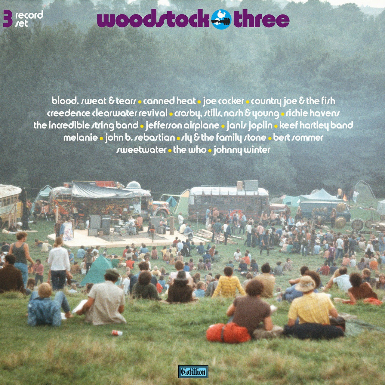 Woodstock Three – Various Artists (3-LP 180g Vinyl)