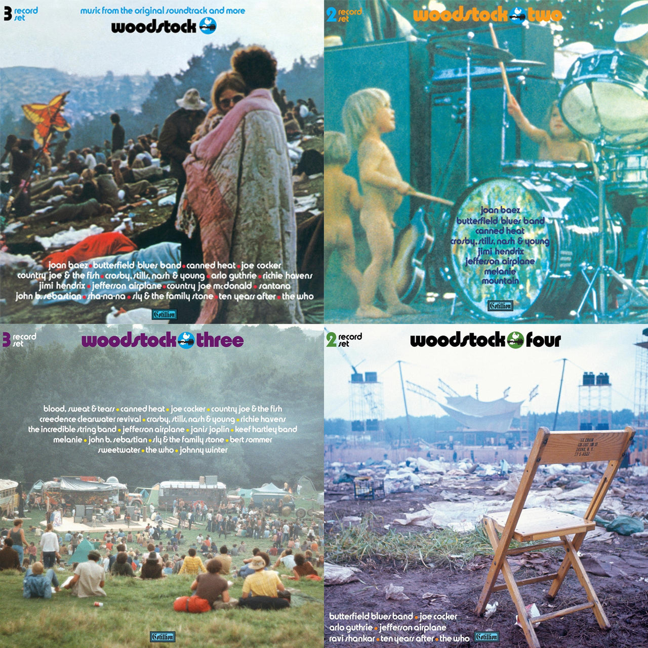 Woodstock Vinyl Bundle (10-LP Vinyl Set)