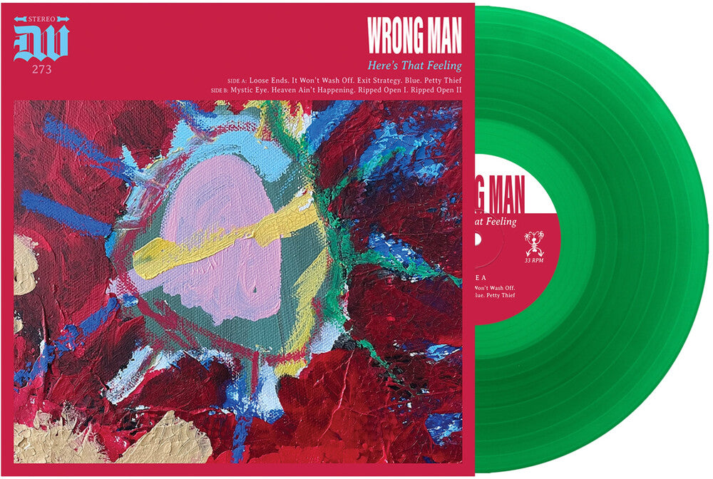 Wrong Man – Here's That Feeling (Colored LP Vinyl)