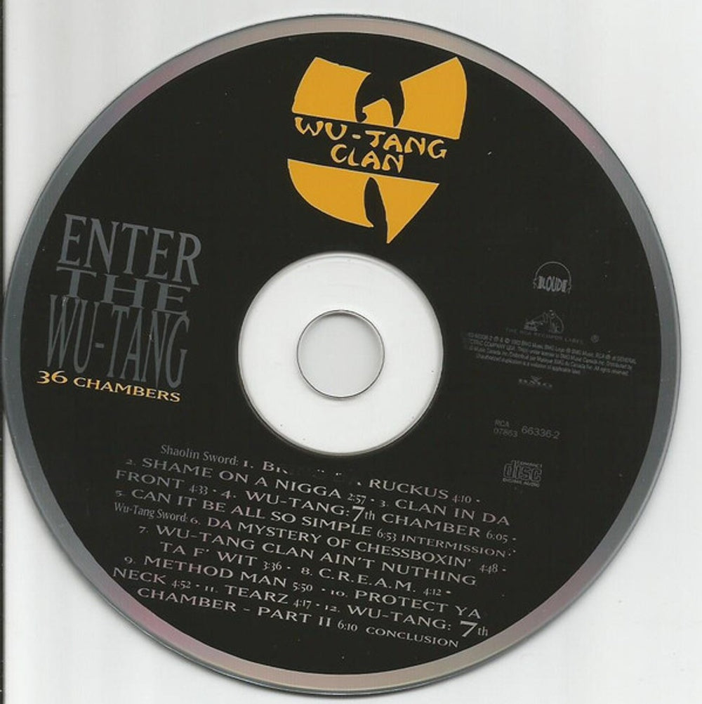Wu-Tang Clan – Enter the Wu-Tang (CD)