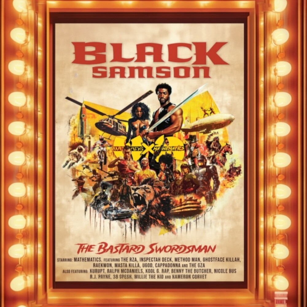 Wu-Tang And Mathematics – Black Samson, The Bastard Swordsman: Wu-Tang, The Saga Continues Collection - (180g LP Vinyl)